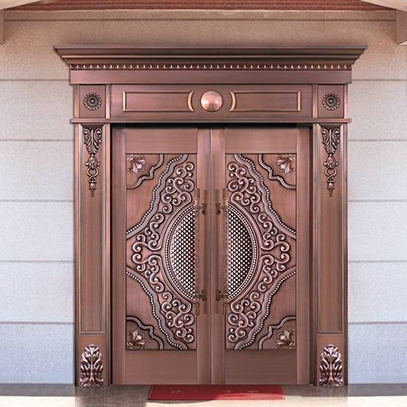 目前铜门在家庭装修时已经收到了广泛的应用